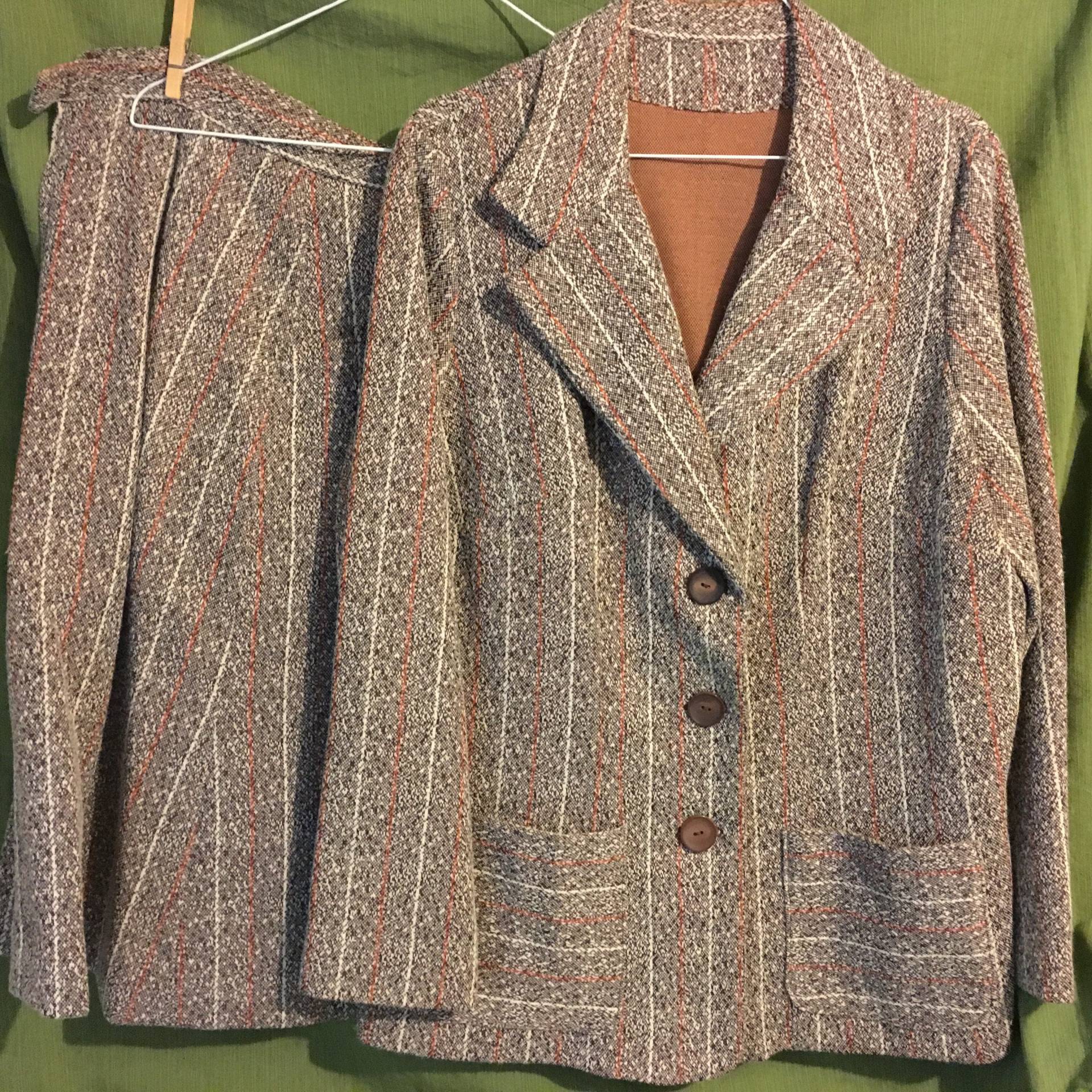 Jahrgang Rock Und Jacke Kausale Anzug Jahrgang Rock Und Jacke Kausale Anzug von ViolaGraceVintage