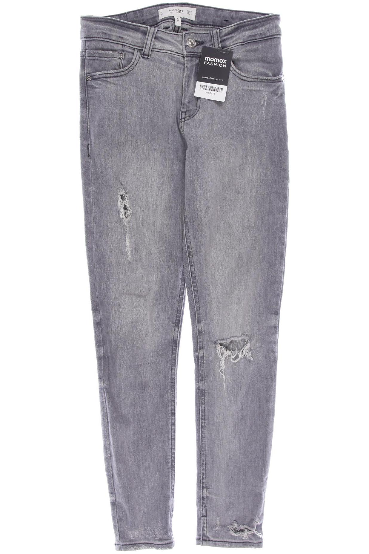 violeta by Mango Damen Jeans, grau von Violeta by Mango