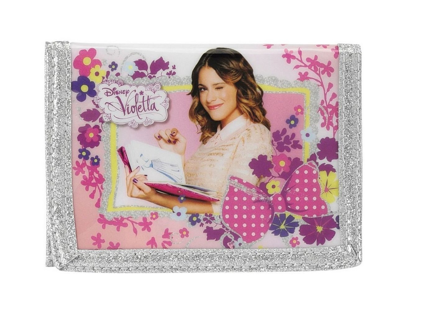 Violetta Mini Bag Disney Violetta - Geldbörse, 12,5x9,5 cm (Klettverschluss, Mädchen), Geringes-Gewicht von Violetta