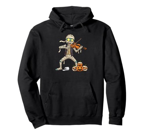 Lustige Violine Mumie Kürbis Halloween Kinder Herren Damen Pullover Hoodie Lustige Violine Mumie Kürbis Halloween Kinder Herren Damen Pullover Hoodie von Violin Lovers Cute Halloween Violinist Outfits