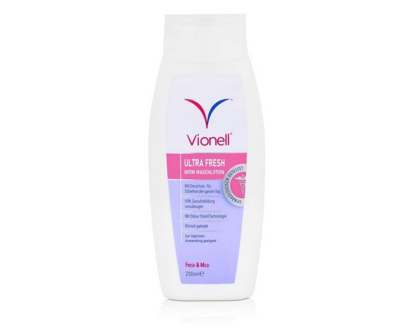 Vionell Duschcreme Vionell Ultra Fresh Intim Waschlotion Fresh & Mild 250ml von Vionell