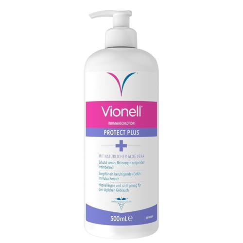 Vionell Intimwaschlotion Frauen Antibakteriell Protect Plus, Für Die Tägliche Intimhygiene, Mit Neemöl Und Teebaumöl, 500 ml von Vionell