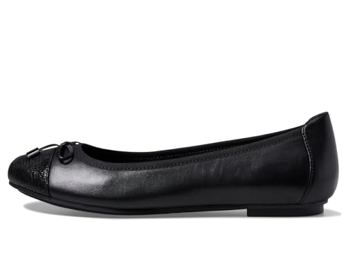 VIONIC with Orthaheel Technology Women's Minna Ballet Flat,Black,US 6.5 M von Vionic