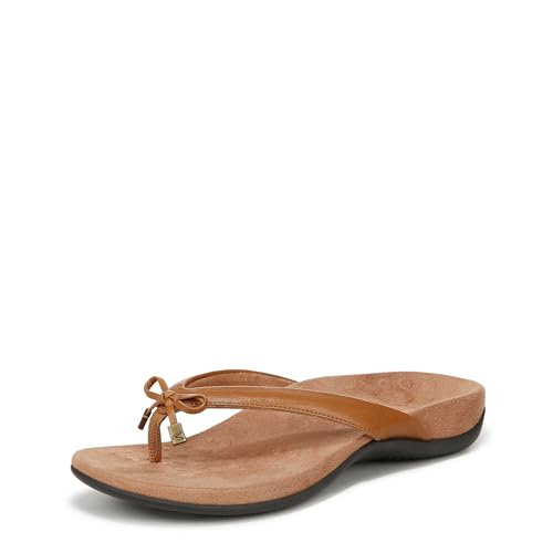 Vionic Damen Bella Sandale, Hellbraun, 40 EU Weit von Vionic