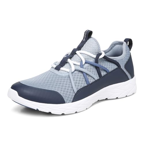 Vionic Damen Brisk Zeliya Synthetic Textile Navy Trainer 38.5 EU von Vionic