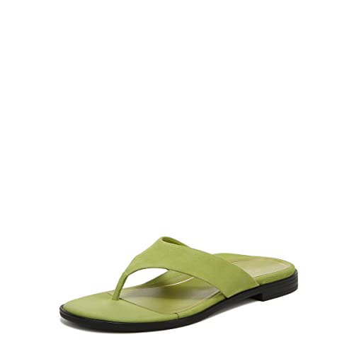 Vionic Damen Citrin Agave Vio-Motion Einlegesohle Zehensteg Sandale, Verde Wildleder, 36 EU von Vionic