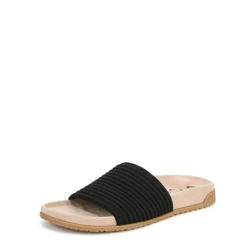Vionic Damen Ellie Compression Knit Schiebe-Sandalen, Schwarz gestrickt, 39 EU Vionic Damen Ellie Compression Knit Schiebe-Sandalen, Schwarz gestrickt, 39 EU von Vionic