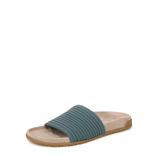 Vionic Damen Ellie Compression Schiebe-Sandalen, Bodega Blue Knit, 37.5 EU Vionic Damen Ellie Compression Schiebe-Sandalen, Bodega Blue Knit, 37.5 EU von Vionic