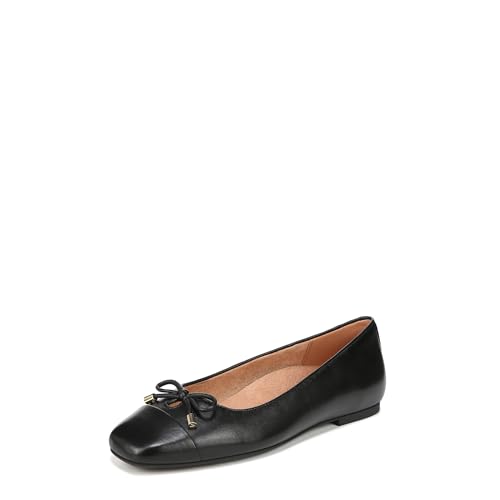 Vionic Damen Klara Ballerinas, Schwarz Leder, 41 EU von Vionic