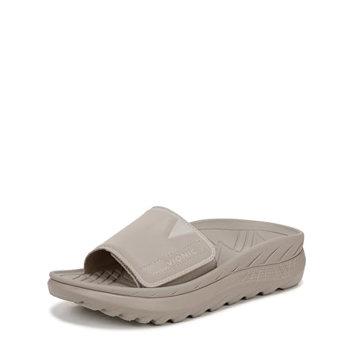 Vionic Damen Rejuvenate Synthetic Leather Cobblestone Sandalen 38.5 EU von Vionic