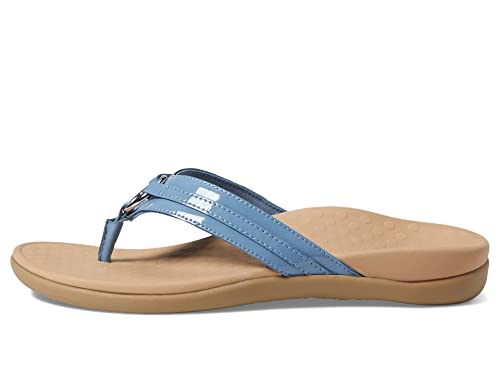 Vionic Damen Rest Aloe Zehensteg-Sandalen, Blau (Blue Shadow), 38 EU von Vionic