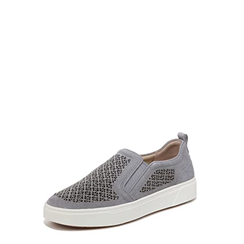 Vionic Damen-Sneaker Kimmie Perf, bequeme Slip-Ons, die eine integrierte Fußgewölbe-Einlegesohle enthält, die hilft, Pronation zu korrigieren und Fersenschmerzen zu lindern, die durch Plantarfasziitis von Vionic