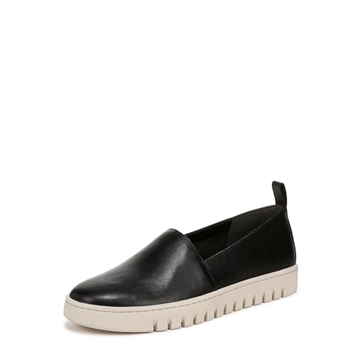 Vionic Damen Uptown A-LINE Loafer, Schwarzes Leder, 35 EU Weit von Vionic