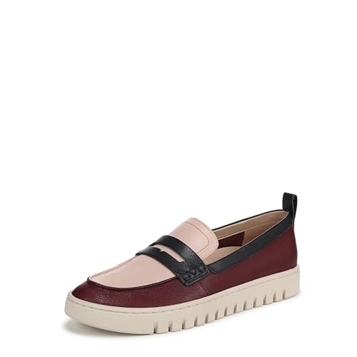 Vionic Damen Uptown Loafer, Cherry Jubilee Multi, 9 Wide von Vionic