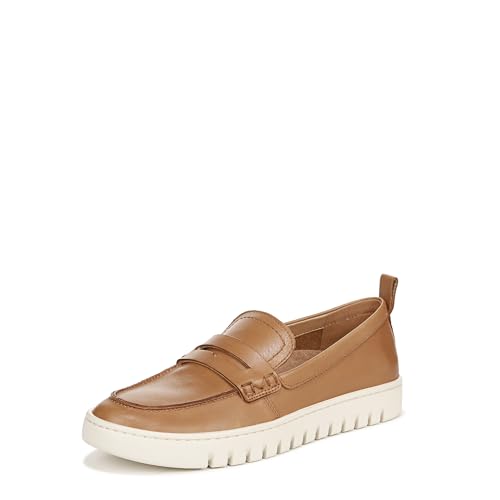 Vionic Damen Uptown Loafer, Kamelbraun Leder, 40 EU von Vionic