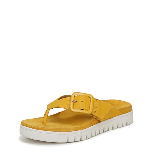 Vionic Damen Uptown Marin Flipflop, Daffodil Nubuck, 41 EU von Vionic