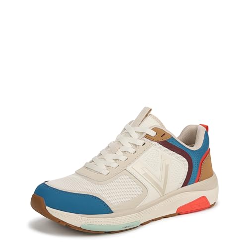 Vionic Damen Walk Strider 001 Sneaker, Elfenbeinfarbenes Multi-Mesh, 42 EU von Vionic