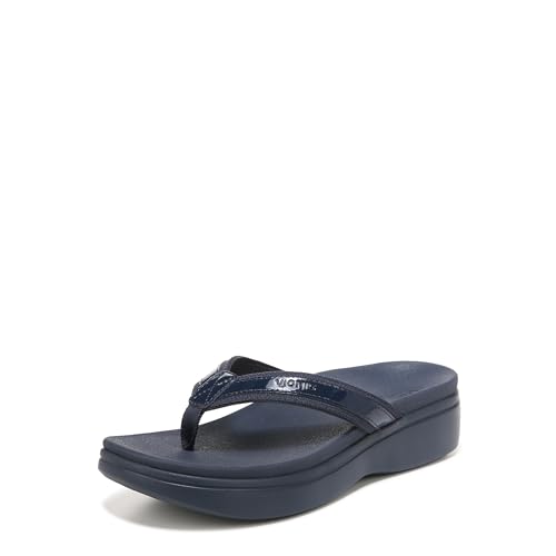 Vionic Damen Zehensteg-Sandale High Tide II mit orthopädischer Einlegesohle Fußgewölbeunterstützung von Vionic