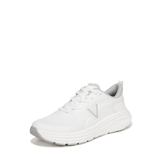 Vionic Herren M Walk MAX Sneaker, Weißes Netzgewebe, 40 EU Weit von Vionic