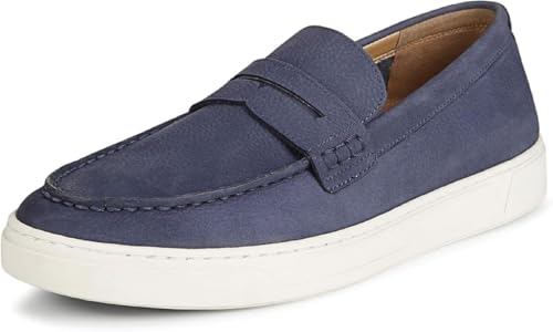 Vionic Herren Thompson Loafer, Marineblaues Leder, 41 EU von Vionic