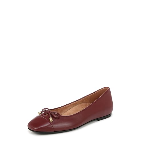 Vionic Klara Skimmers Ballerinas für Damen, Syrah Bordeaux Leder, 39 EU Vionic Klara Skimmers Ballerinas für Damen, Syrah Bordeaux Leder, 39 EU von Vionic
