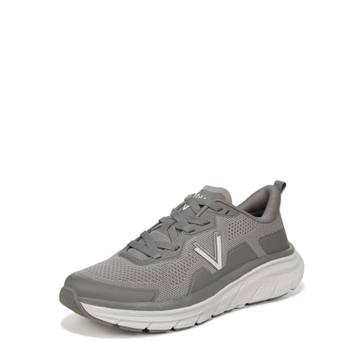Vionic Men's Mwalk Max Walking, Charcoal Grey Mesh Fabric, 9.5 UK Wide von Vionic