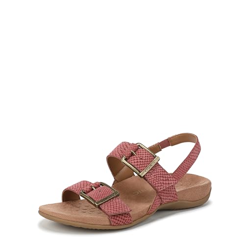 Vionic Reese Slingbacks Damen-Sandalen, Withered Rose Leather, 6.5 Wide Vionic Reese Slingbacks Damen-Sandalen, Withered Rose Leather, 6.5 Wide von Vionic