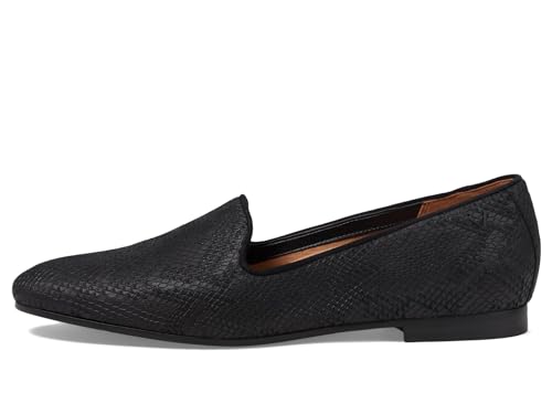 Vionic Willa Damen Slip On Flat, Schwarz traf Schlange, 40.5 EU von Vionic