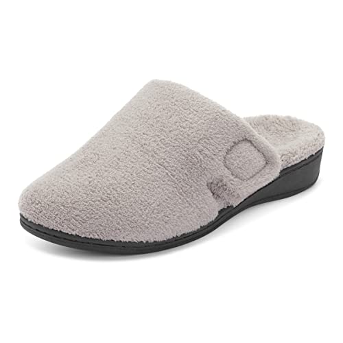 Vionic Women's Indulge Gemma Slipper Light Grey 9 B(M) US von Vionic