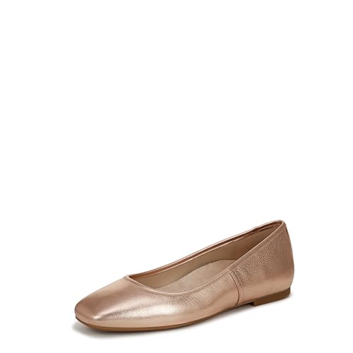 Vionic Women's Orinda 2 Ballet Flat, Rotgold, Leder, 7.5 Wide von Vionic