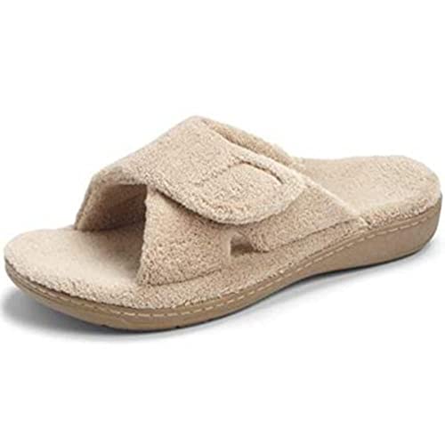 Vionic Womens Relax Slippers in Tan Size 8 von Vionic