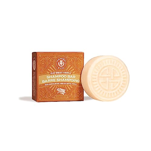 Hamish & Co. Shampoo-Bar, gealtertes Sandelholz, Shampoo-Riegel für Männer, handgefertigt mit schottischem Islay und Whiskey infundiert, natürliche Inhaltsstoffe, Sulfat/Parabene/Tierversuch Hamish & Co. Shampoo-Bar, gealtertes Sandelholz, Shampoo-Riegel für Männer, handgefertigt mit schottischem Islay und Whiskey infundiert, natürliche Inhaltsstoffe, Sulfat/Parabene/Tierversuch von Viori