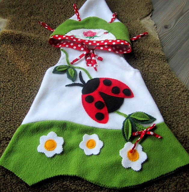 Zipfelkleid Oder Kleid Marienkäfer von VipKrumel