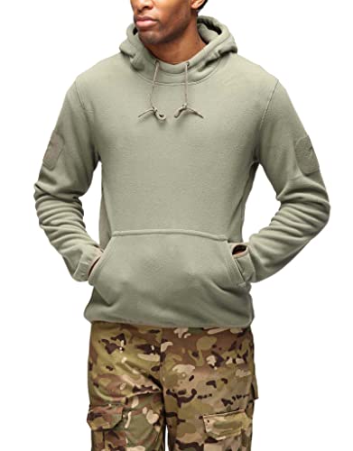 Viper TACTICAL - Herren Fleece-Kapuzenpullover - Grün - 3XL von Viper TACTICAL