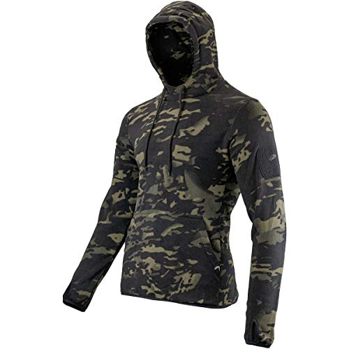 Viper TACTICAL - Herren Fleece-Kapuzenpullover - V-Cam Schwarz - M von Viper TACTICAL