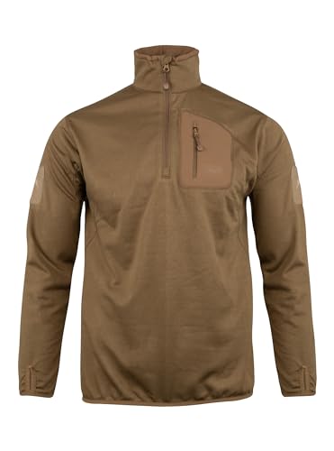 Viper TACTICAL Technisches Mid-Layer-Fleece-Oberteil, Coyote, M von Viper TACTICAL