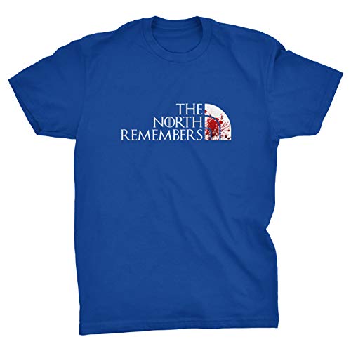 The North Remembers Thrones T-Shirt (Blue, XXL) von Viper