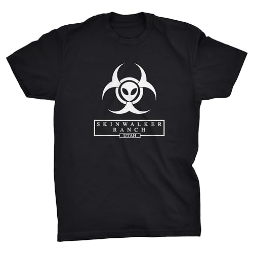 Viper Skinwalker Ranch Utah inspiriertes Logo T-Shirt, Schwarz , XL von Viper