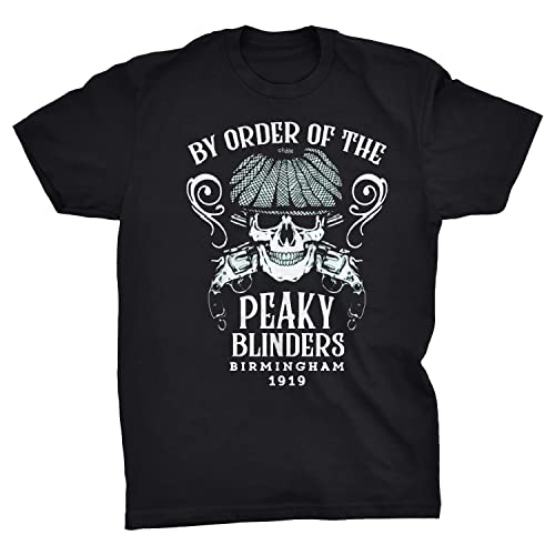 Viper by Order of The Peaky Fucking Blinders Gangster T-Shirt, Schwarz , 58 von Viper