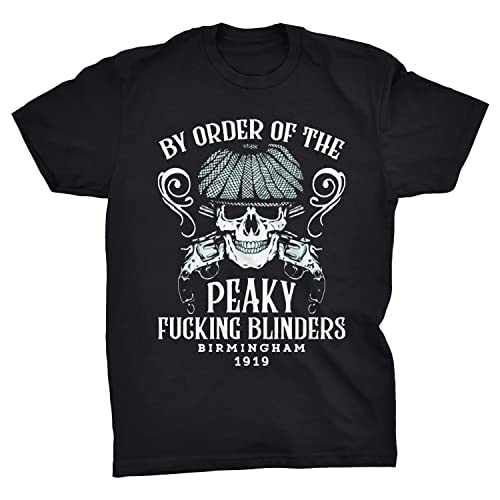 Viper by Order of The Peaky Fucking Blinders Gangster T-Shirt, Schwarz , L von Viper