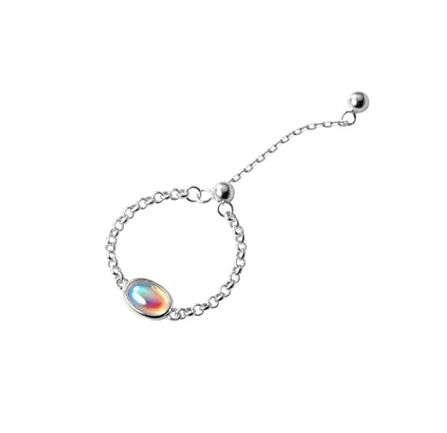 Verstellbarer Kettenring aus 925 Sterling Silber – Damenring mit Gliederdesign, anpassbar Verstellbarer Kettenring aus 925 Sterling Silber – Damenring mit Gliederdesign, anpassbar von Vipfashion797