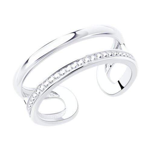 Vipfashion797 Damen Ring Damen – Offenes Design mit Zirkonia – Verstellbarer Bandring aus 925er Sterlingsilber – Minimalistischer Stapelring – Eleganter Fingerschmuck (Rosegold) Vipfashion797 Damen Ring Damen – Offenes Design mit Zirkonia – Verstellbarer Bandring aus 925er Sterlingsilber – Minimalistischer Stapelring – Eleganter Fingerschmuck (Rosegold) von Vipfashion797