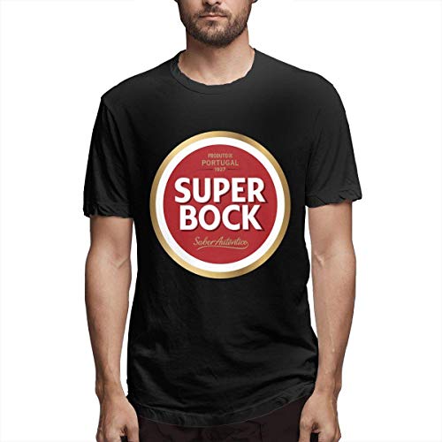 Viplili Super Bock Classic T-Shirt Baumwolle Shirt, Schwarz , XXL Viplili Super Bock Classic T-Shirt Baumwolle Shirt, Schwarz , XXL von Viplili