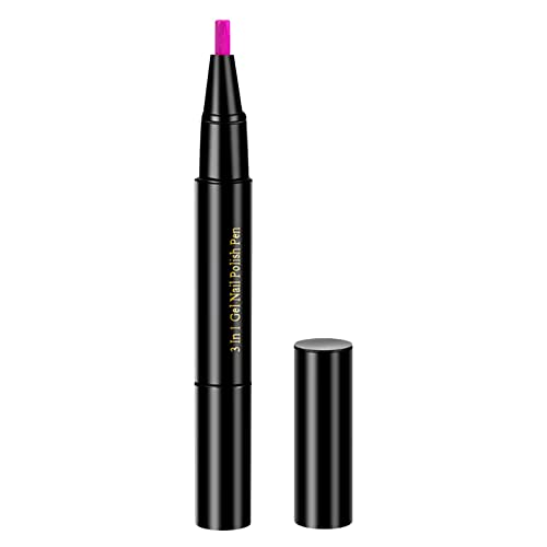 Acrylnägel Pulver Glitzer Nail Gel Pen Pencil Nail Gel Oil No und Topcoat erforderlich für weibliche Mädchen 2ML Nagelhautentferner (H, One Size) von Vipomkowa