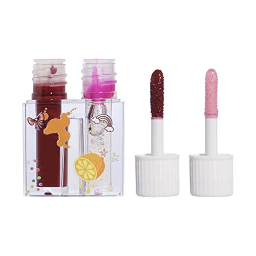 Beauty Gadgets Für feuchtigkeitsspendendes, feuchtigkeitsspendendes Lippenöl, Lippenglasur, Dudu Pearl Glazed Lip Gloss, 7 ml Schminke Glitzer Lippenstift (F, One Size) von Vipomkowa