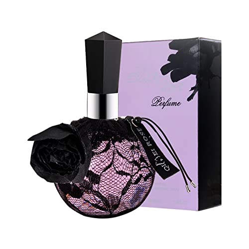 Lavendelduft Schlafzimmer Lady Parfüm Sand Parfüm Damen frisch und anhaltend Eau de Toilette Spray 100 ml Raumduft Für Auto (Black, One Size) von Vipomkowa