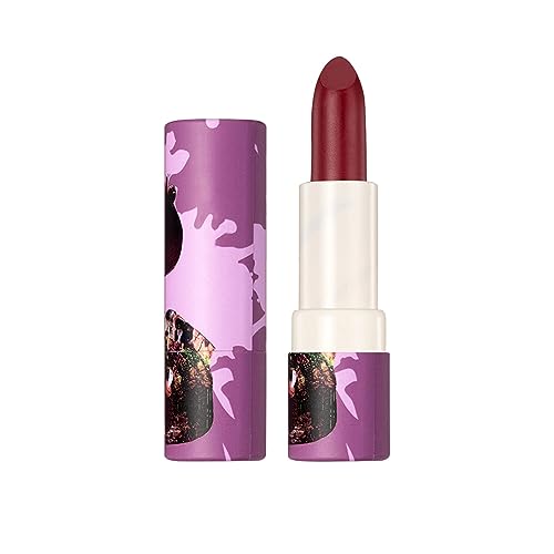 Lipgloss Base Vegan Feuchtigkeitsspendender Lippenstift-Lippenstift-Samtnebel lässt sich nicht leicht entfärben. Langanhaltender, randloser Nude-Lippenstift Lippenstift Männer (C, One Size) von Vipomkowa