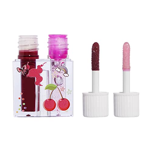 Lipgloss Pigmente Günstig feuchtigkeitsspendendes, feuchtigkeitsspendendes Lippenöl, Lippenglasur, Dudu Pearl Glazed Lip Gloss, 7 ml Lippenpiercing (D, One Size) von Vipomkowa