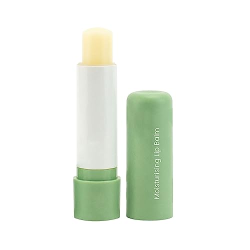 Lippenpflege Männer Winter Aloe-Lippenstift reduziert Lippenfältchen, spendet Feuchtigkeit und befeuchtet Lippen und rissige Lippen durch abblätternden Lippenstift, 4,7 g Buttersäure (Green, One Size) von Vipomkowa