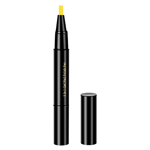 Pinsel Für Groß Step Nail Gel Pen Pencil Nail Gel Oil No und Topcoat erforderlich für weibliche Mädchen 2ML Set Pinsel (O, One Size) von Vipomkowa